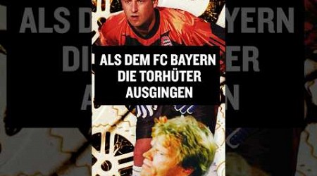 Wisst ihr noch, als dem FC Bayern die Torhüter ausgingen? #shorts