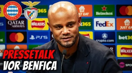 &quot;Freue mich, ihn wiederzusehen!&quot; | Pressetalk vor Benfica mit Palhinha &amp; Kompany