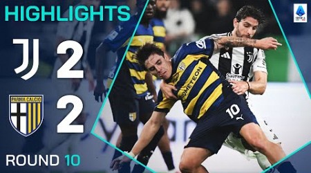 JUVENTUS-PARMA 2-2 | HIGHLIGHTS | Bianconeri pegged back in four-goal thriller | Serie A 2024/25