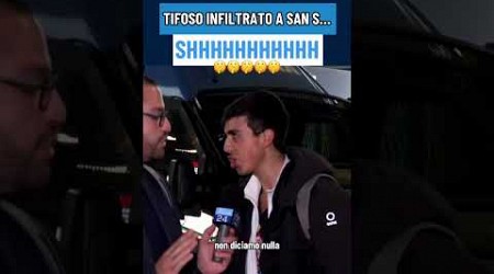 Napoletano si INFILTRA a San Siro e profetizza il risultato 