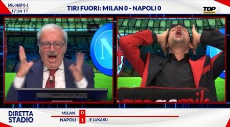 IO E CRUDELI DISPERATI! LITIGATA ALLUCINANTE! MILAN NAPOLI 0-2.