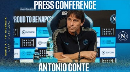 LIVE | La conferenza stampa di Mister Antonio Conte in vista di Napoli - Atalanta