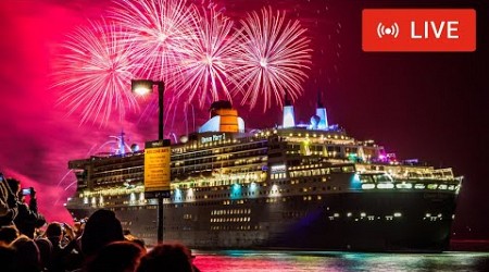 LIVE Fireworks - Mayflower Park 2024 at the Port of Southampton (LIVE)