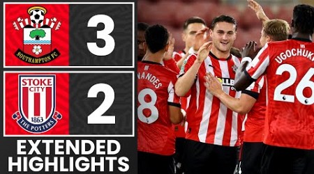 EXTENDED HIGHLIGHTS: Southampton 3-2 Stoke City | Carabao Cup