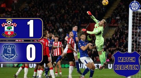 SOUTHAMPTON 1-0 EVERTON | MATCH REACTION