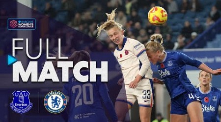 Full Match: Everton v Chelsea | Barclays WSL 2024-25