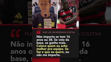 Filipe luis fala sobre everton Araújo #mengão #flamengo #flafael