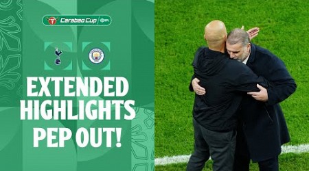 PEP OUT! | Tottenham Hotspur v Manchester City extended highlights