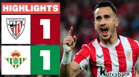 ATHLETIC CLUB 1 - 1 REAL BETIS I RESUMEN LALIGA EA SPORTS