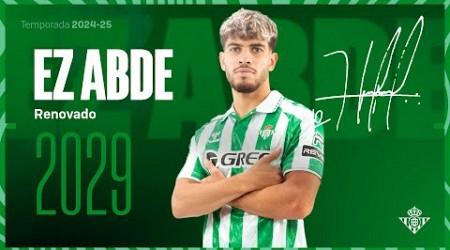 ¡Ez Abde renueva con el Real BETIS Balompié! 