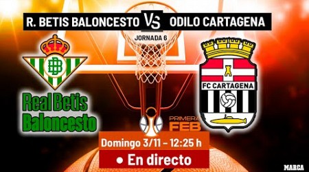 PRIMERA FEB | Real Betis Bto vs Odilo Cartagena , en vivo