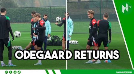 ODEGAARD IS BACK! Arsenal captain RETURNS ahead of Inter clash