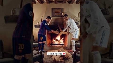 Messi &amp; Ronaldo ❤️#reels #viral #funny #joke #trend #friends #cristiano #ronaldo #viratkohli #messi 