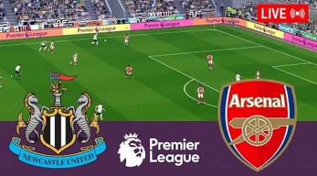 Newcastle United vs Arsenal LIVE. Premier League 2024/2025 Full Match - Simulation Video Games