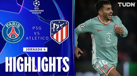 HIGHLIGHTS - PSG vs Atlético Madrid | UEFA Champions League 24/25 | TUDN