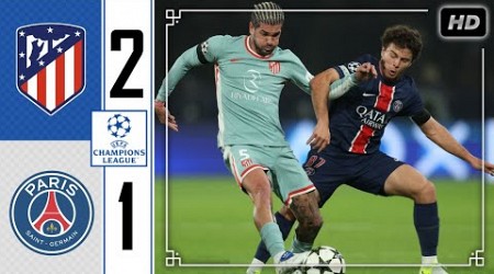 Atletico Madrid vs PSG Tadi Malam • Champions League Highlights &amp; All Goals • Hasil Bola Tadi Malam