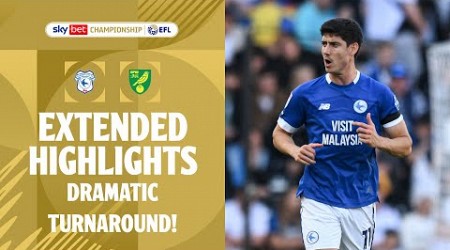 LOOK AT THE SCENES! | Cardiff City v Norwich City extended highlights