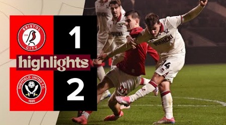 Bristol City 1-2 Sheffield United | EFL Championship highlights