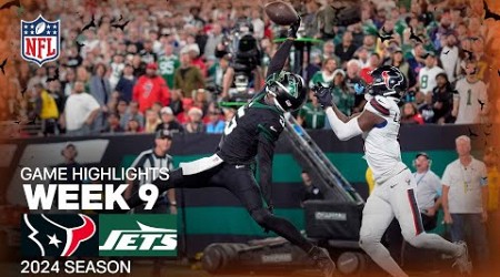 Houston Texans vs. New York Jets Game Highlights | NFL 2024 Season Week 9