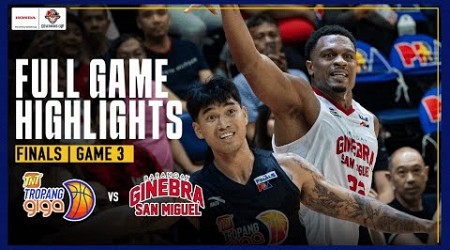 TNT vs. BRGY. GINEBRA | FULL GAME 3 FINALS HIGHLIGHTS | PBA SEASON 49 GOVERNORS&#39; CUP | NOV. 1, 2024