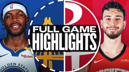 WARRIORS at ROCKETS | FULL GAME HIGHLIGHTS | November 2, 2024