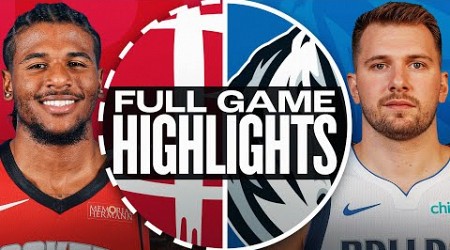 ROCKETS at MAVERICKS | FULL GAME HIGHLIGHTS | October 31, 2024