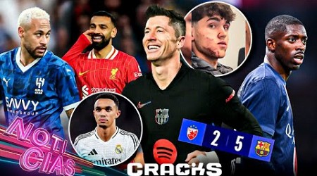 Barça IMPARABLE ¡Así quedó CUBARSÍ! | Casi fuera el PSG | ¿Salah por Ney? | Madrid va por TRENT