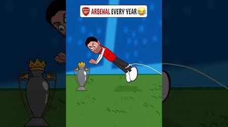 Arsenal every year 