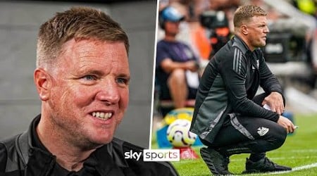 Eddie Howe opens up on his managerial journey from League Two to the Premier League