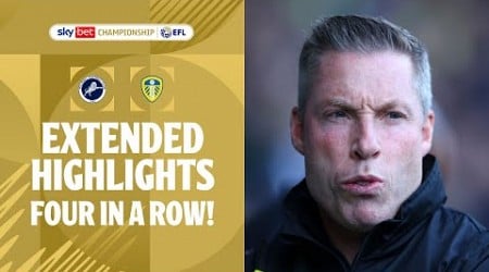 FOUR IN A ROW! | Millwall v Leeds United extended highlights