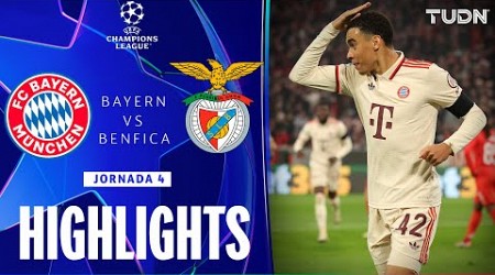 HIGHLIGHTS - Bayern München vs Benfica | UEFA Champions League 24/25 | TUDN