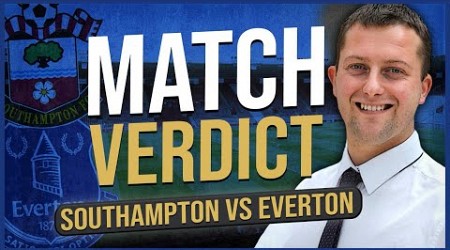 ‘STRANGE DECISION’ | Southampton 1-0 Everton | Match Verdict From Joe Thomas