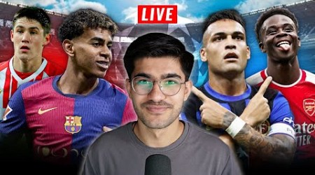 Red Star Belgrade vs Barcelona | Inter Milan vs Arsenal | UCL LIVE WATCHALONG