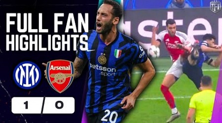 Inter WIN! Arsenal Fans Left FUMING! Inter Milan 1-0 Arsenal Highlights