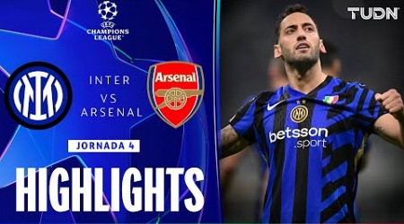 HIGHLIGHTS - Inter vs Arsenal | UEFA Champions League 24/25 | TUDN