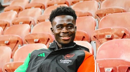 BUKAYO SAKA | On facing Inter Milan, UCL, Odegaard, captaining the side, Edu &amp; more