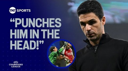 Mikel Arteta FUMES at referee after Arsenal&#39;s Champions League defeat to Inter Milan 