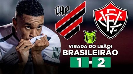 VITÓRIA VENCE O ATHLETICO DE VIRADA E SE AFASTA DA ZONA! ATHLETICO PR 1 x 2 VITÓRIA | Narração