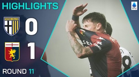 PARMA-GENOA 0-1 | HIGHLIGHTS | Pinamonti halts Genoa’s losing streak | Serie A 2024/25