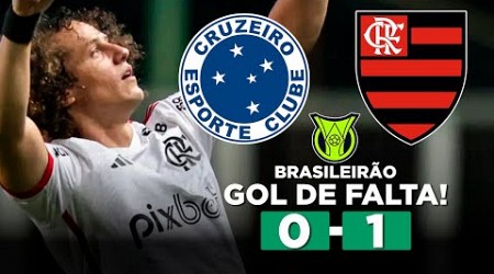 FLAMENGO POUPA JOGADORES MAS VENCE CRUZEIRO COM GOL DE FALTA DE DAVID LUIZ! CRUZEIRO 0 x 1 FLAMENGO