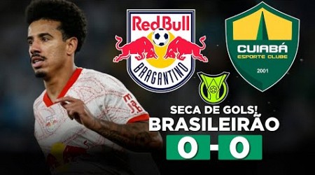 BRAGANTINO E CUIABÁ EMPATAM SEM GOLS NO NABIZÃO! BRAGANTINO 0 x 0 CUIABÁ Brasileirão | Narração