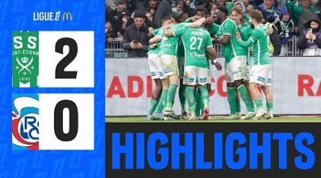 Saint-Étienne se RELANCE contre Strasbourg | 10ème journée - Ligue 1 McDonald&#39;s 24/25