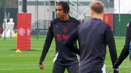 Leny Yoro RETURNS! | Manchester United train ahead of PAOK Europa League clash