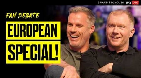 English Champions League Winner? &amp; Scholes&#39; Picks Europe&#39;s Best Midfielders | The Overlap Fan Debate