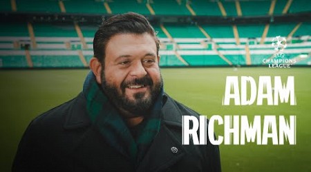 Adam Richman can&#39;t wait to get a taste of Champions League action at Celtic Park!