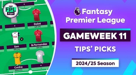 FPL GW11: TIPS&#39; PICKS | Son, Bruno Fernandes &amp; Cunha | Gameweek 11 | Fantasy Premier League 2024/25