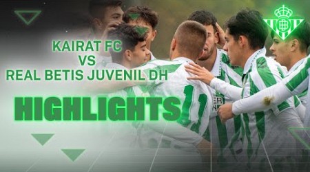 Resumen del partido Kairat FC - Real Betis Juvenil DH (0-5) | CANTERA