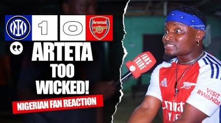 INTER MILAN 1-0 ARSENAL ( Godfrey - NIGERIAN FAN REACTION ) - CHAMPIONS LEAGUE HIGHLIGHTS 2024-2025