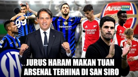 Ironi Memalukan! Arsenal Dipukul Balik Inter Milan Pakai Strategi &#39;Haram&#39; Andalannya Sendiri!