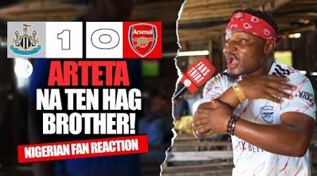 NEWCASTLE 1-0 ARSENAL ( Godfrey - NIGERIAN FANS REACTION) - Premier League 24-245 HIGHLIGHTS